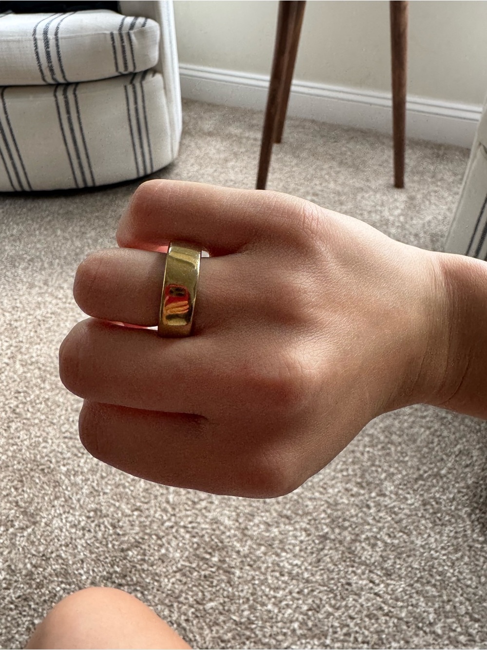 Gen 3 Horizon yellow Gold Oura Ring